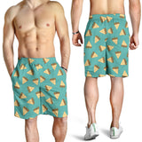 Sandwich Pattern Print Design 03 Men Shorts