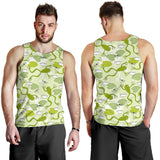 Cute frog dragonfly pattern Men Tank Top