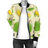 Durian Pattern Women'S Bomber Jacket