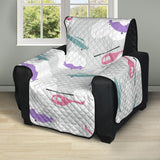 Helicopter plane pattern Recliner Cover Protector