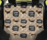 Beagle Pattern Dog Car Seat Covers