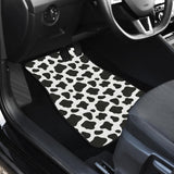 Cow Skin Pattern Front Car Mats