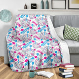 Darts Pattern Print Design 01 Premium Blanket