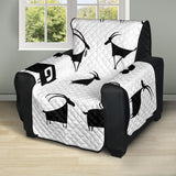 Goat ram pattern Recliner Cover Protector