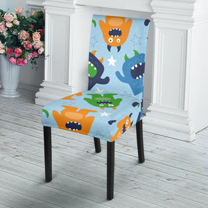 Alien Pattern Print Design 04 Dining Chair Slipcover