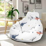 Cute Helicopter Star Pattern Bean Bag Cover