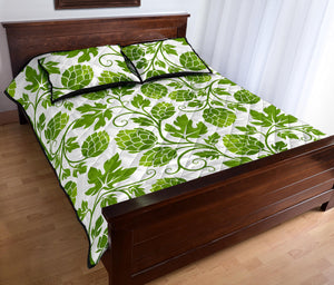 Hop design pattern Quilt Bed Set