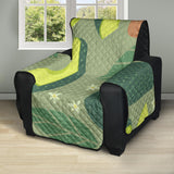 Avocado pattern Recliner Cover Protector