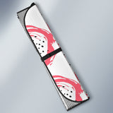 Hand Drawn Dragon Fruit Car Sun Shade
