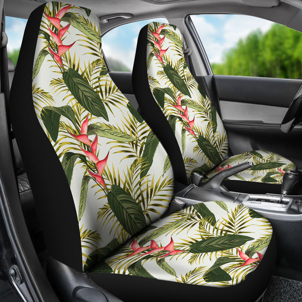 Heliconia Pattern Universal Fit Car Seat Covers