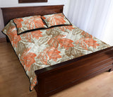 Cocoa beans Cocoa tree pattern Quilt Bed Set