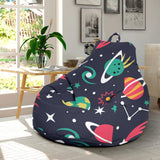 Colorful Space Pattern Planet Star Bean Bag Cover