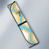 Bee Honeycomb Pattern Car Sun Shade