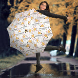 Greyhound Pattern Print Design 03 Umbrella