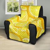 lemon pattern Recliner Cover Protector