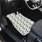 Pelican Pattern Print Design 02 Front Car Mats