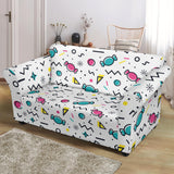Candy Design Pattern Loveseat Couch Slipcover