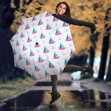 Sailboat Anchor Pattern Umbrella