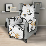 Anchors Rudders pattern Chair Cover Protector