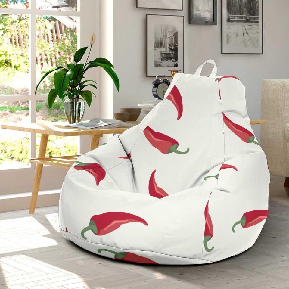 Chili Peppers Pattern Bean Bag Cover