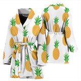 Pineapples Pattern Women'S Bathrobe