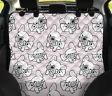 Cute French Bulldog Pattern Dog Car Seat Covers