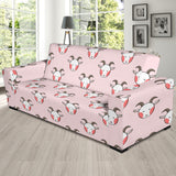 Cute Goat Pattern Sofa Slipcover