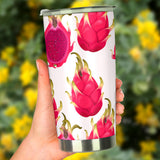 Dragon Fruits Design Pattern Tumbler