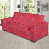 Skate Board Pattern Print Design 01  Sofa Slipcover