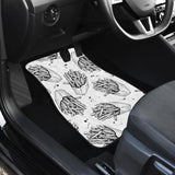 Hand Drawn French Fries Pattern Front And Back Car Mats