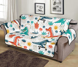 Cute Crocodile Pattern Sofa Cover Protector