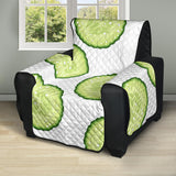 Cucumber slices pattern Recliner Cover Protector