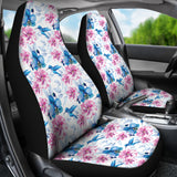 Hummingbird Pattern Print Design 02 Universal Fit Car Seat Covers