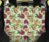Passion Fruit Pattern Dog Car Seat Covers