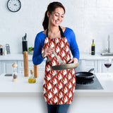 Fire Flame Symbol Design Pattern Adjustable Apron