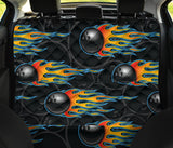Bowling Balls Flame Pattern Dog Car Seat Covers