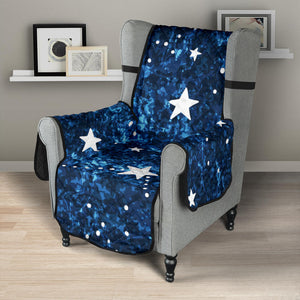 Night sky star pattern Chair Cover Protector