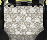 Scallop Shell Pattern Dog Car Seat Covers