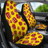 Dice Pattern Print Design 04 Universal Fit Car Seat Covers