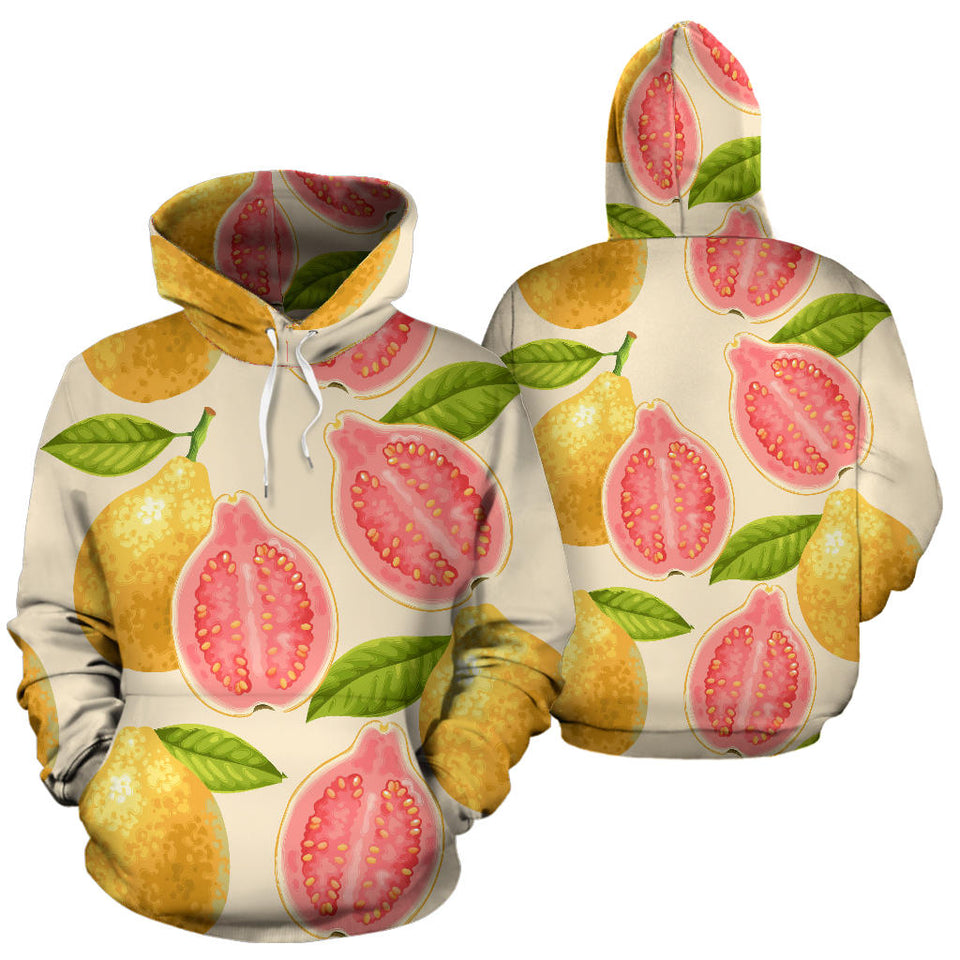 Beautiful Guava Pattern Men Women Pullover Hoodie