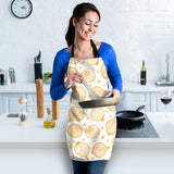 Hand Drawn Onion Pattern Adjustable Apron