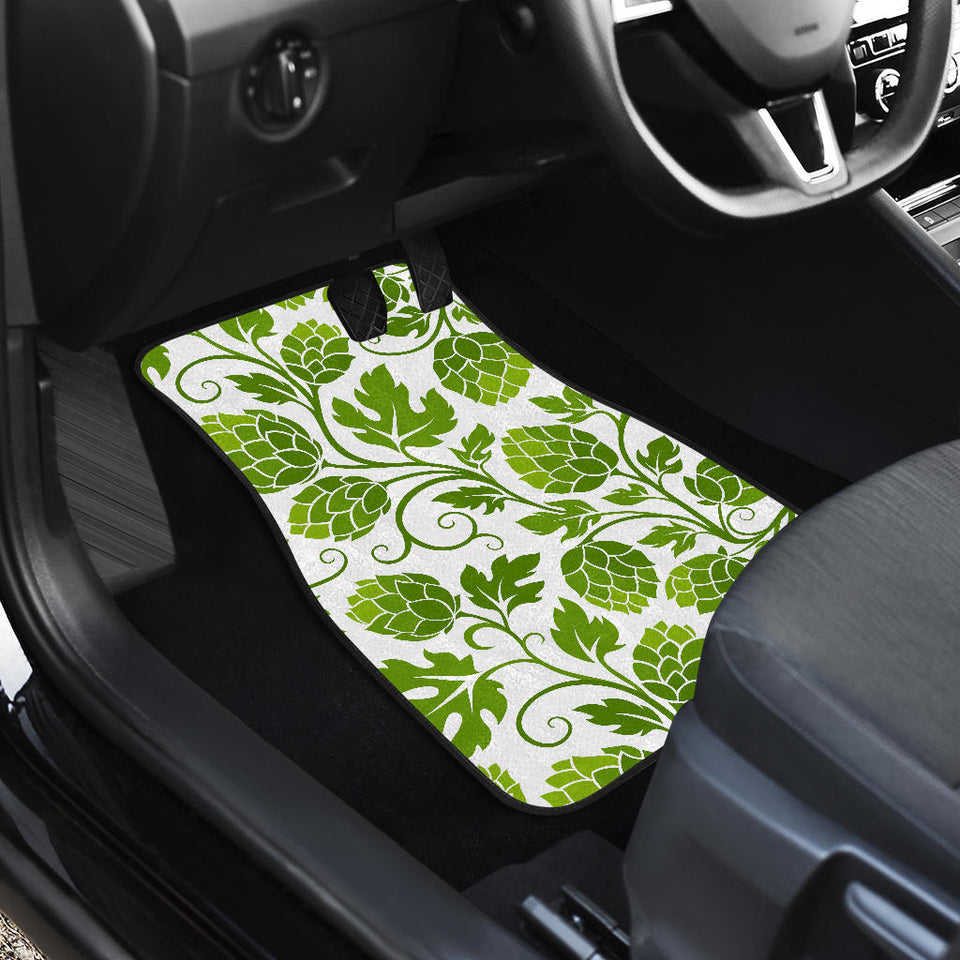 Hop Design Pattern Front And Back Car Mats