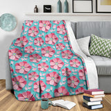 3D Sakura Cherry Blossom Pattern Premium Blanket
