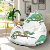 Chameleon Lizard Pattern Bean Bag Cover