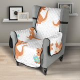 Cute Kangaroo pattern Chair Cover Protector