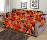 Fire flame pattern Sofa Cover Protector