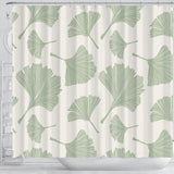 Ginkgo Leaves Pattern Shower Curtain Fulfilled In US