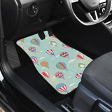 Hot Air Balloon Design Pattern Front Car Mats
