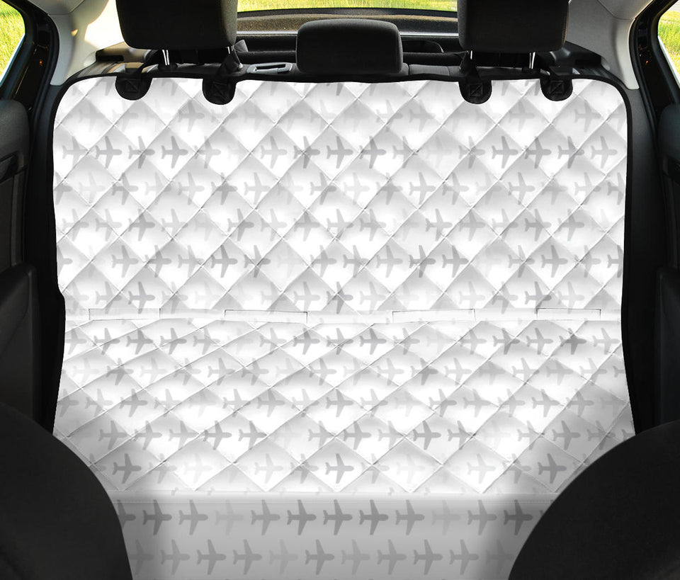 Airplane Print Pattern Dog Car Seat Covers