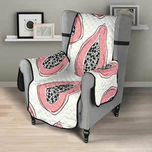 papaya pattern Chair Cover Protector